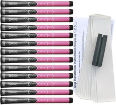 Winn DriTac Undersize Gray/Pink - 13 pc Grip Kit