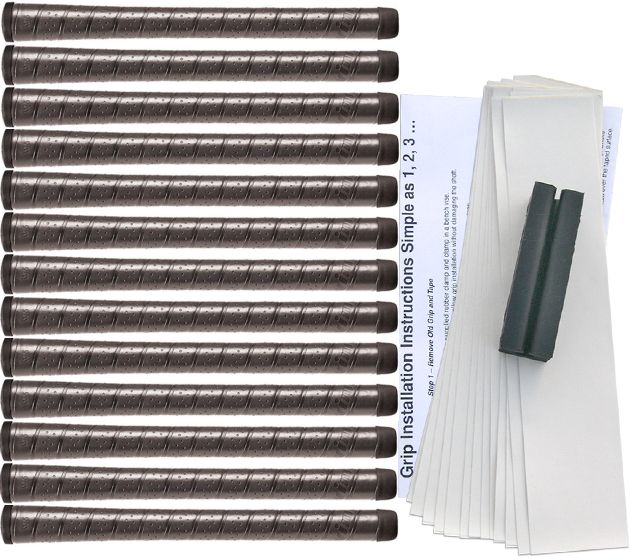 Winn Excel Wrap Black 13-pc Grip Kit