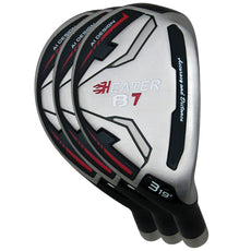 Heater B-7 Hybrids (Set of 3 Built Clubs)