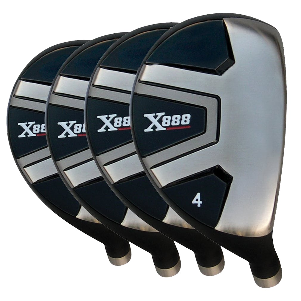 X-888 Hybrids (Set of 4 Built Clubs)