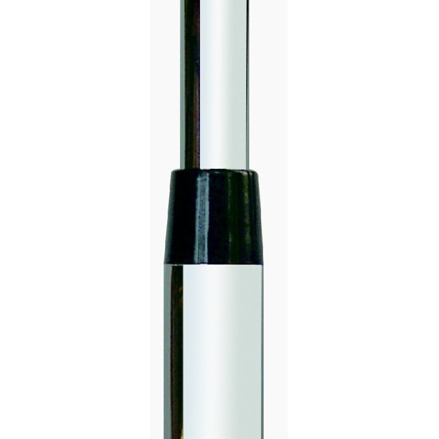 Large O.D. Wood Ferrule 1/2" Black, Pack of 10
