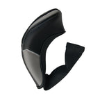 PU Leatherette Black/Gray Headcovers With Sock