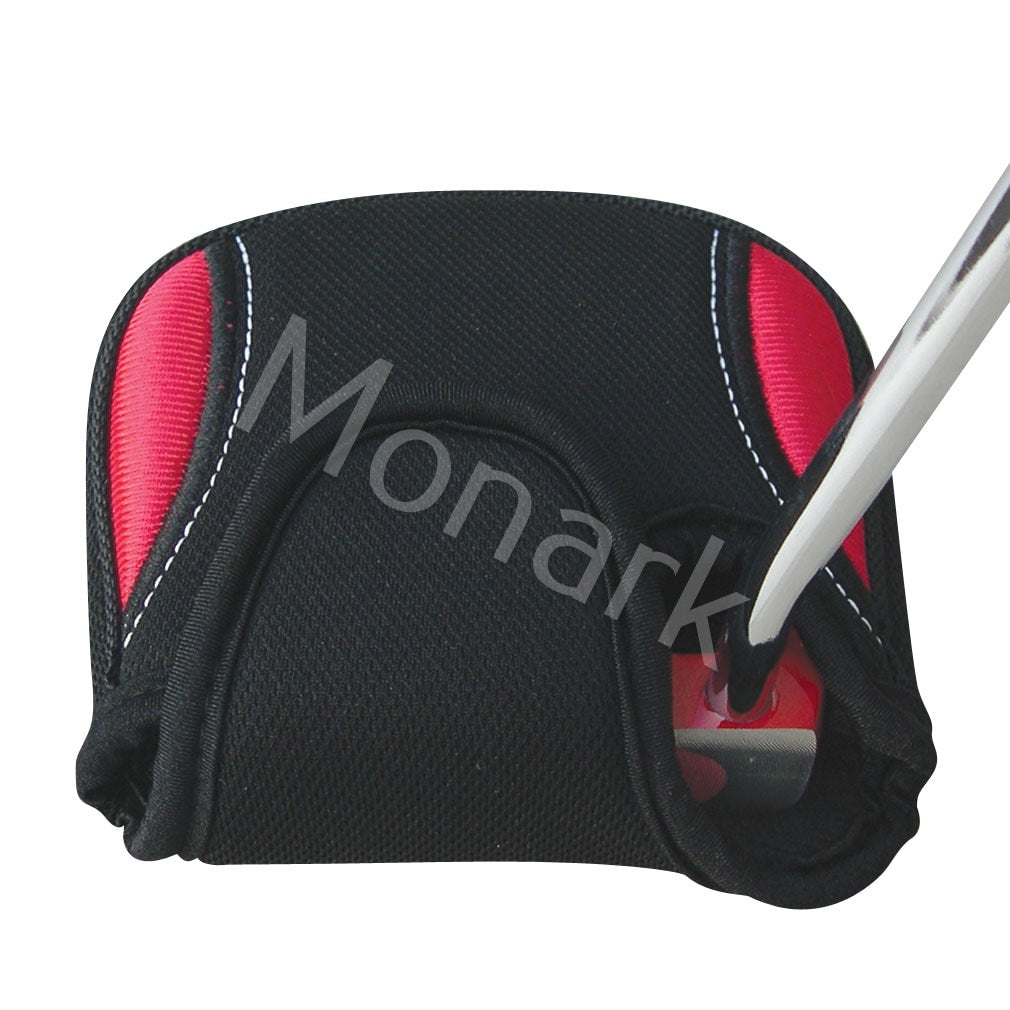 Mallet Putter Headcovers Red/Black Oversize