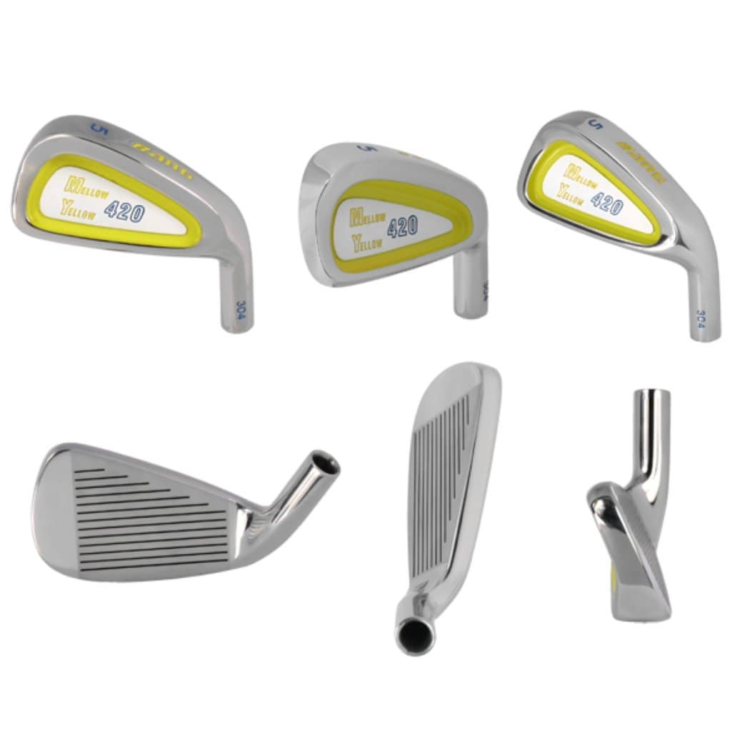Custom-Built Bang Golf Mellow Yellow Iron Set