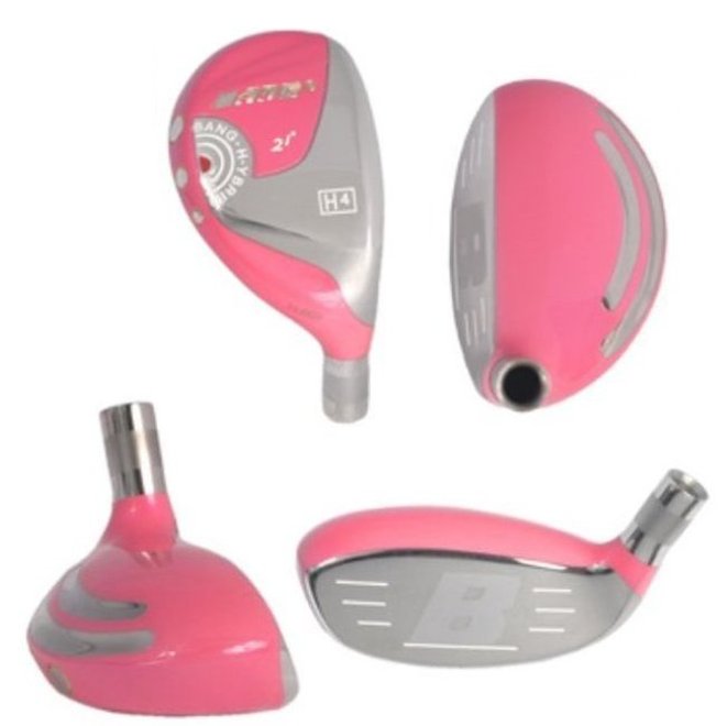 Bang Golf Bang-O-Matic Maraging Hybrid Head Pink