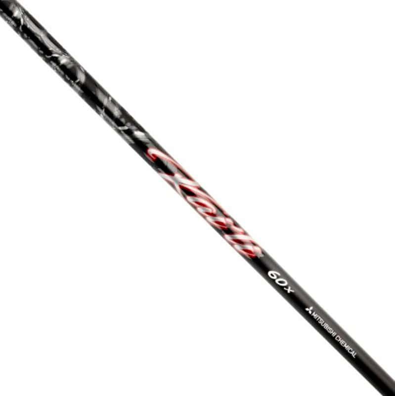 Mitsubishi Kai'li Dark Waves Red Graphite Wood Shafts