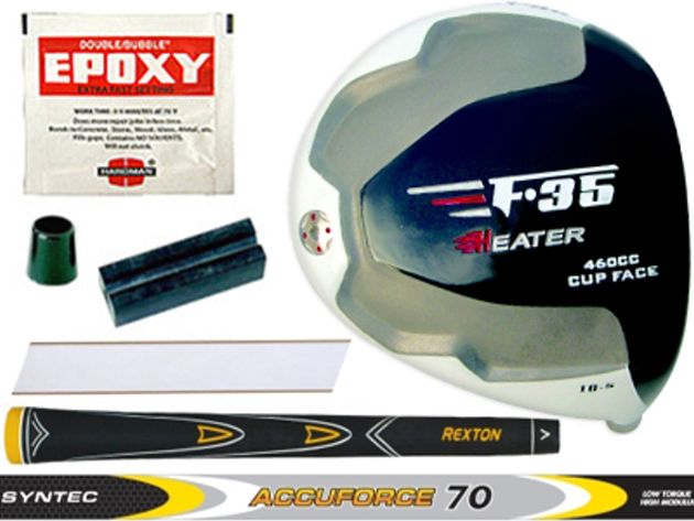 Heater F-35 Cup Face Titanium Driver Component Kit