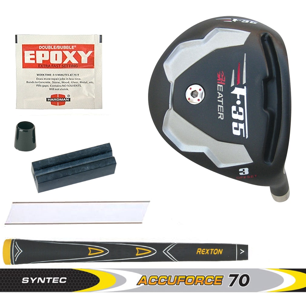 Heater F-35 Black Offset Fairway Wood Component Kit