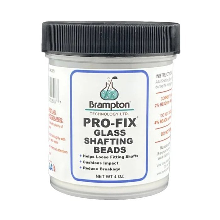 PRO-FIX Glass Shafting Beads 4oz Jar