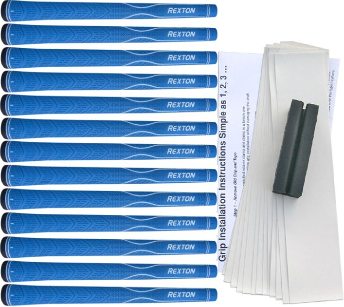 Rexton V-Line Blue 13 pc Grip Kit
