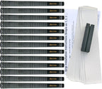 Rexton Black/White Velvet 13-pc Grip Kit