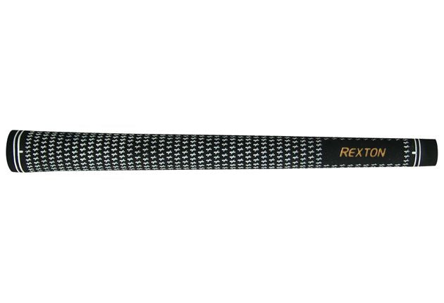 Rexton Velvet Black/White Ribbed Golf Grip
