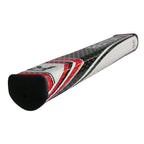 Rexton RF Flat PU Straight Putter Grip Black/Red
