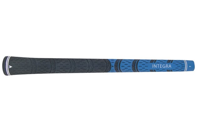 Integra Dual-Compound Blue/Black Golf Grip