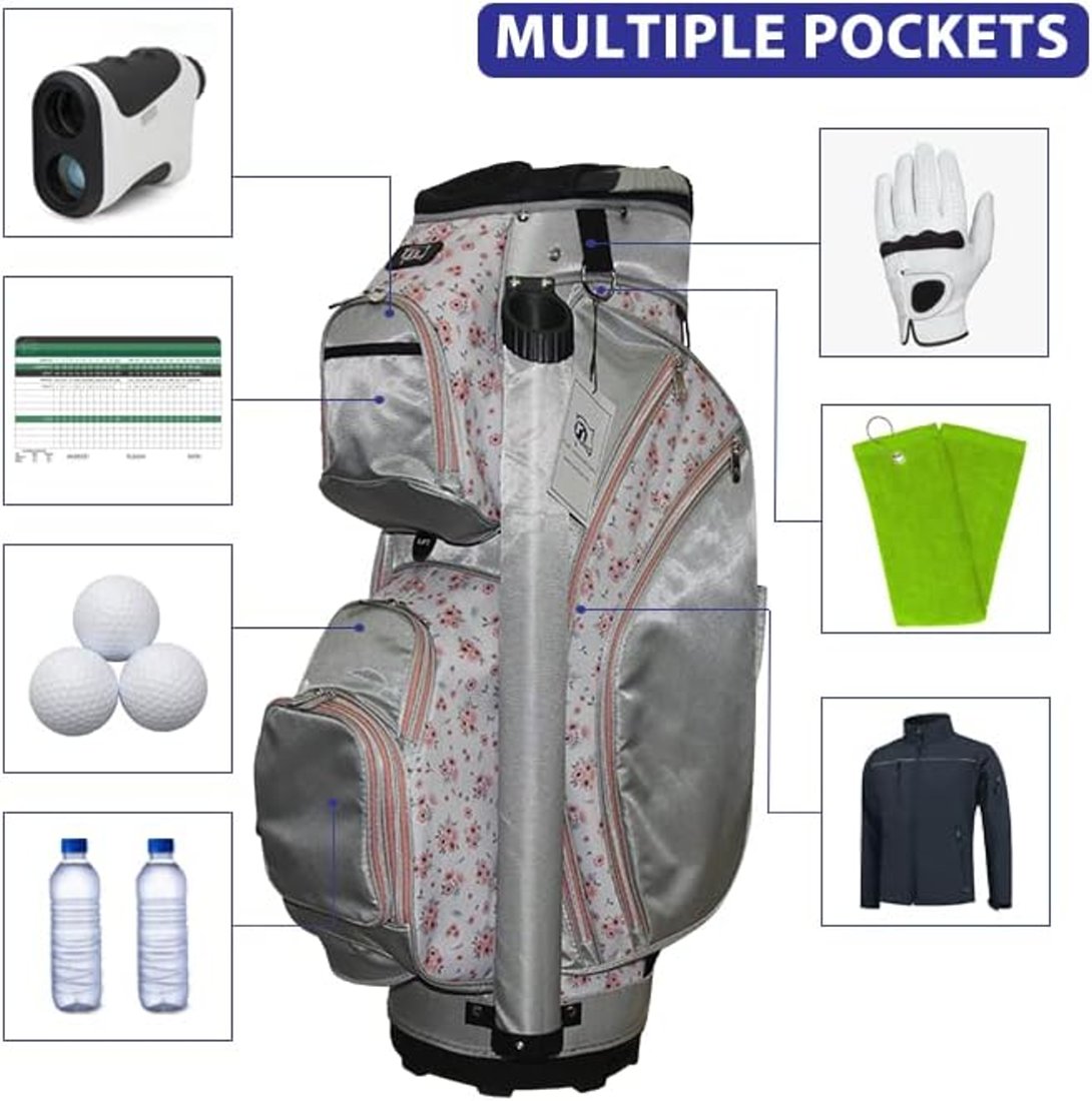 RJ Sports Paradise 9" Deluxe Ladies Cart Bag
