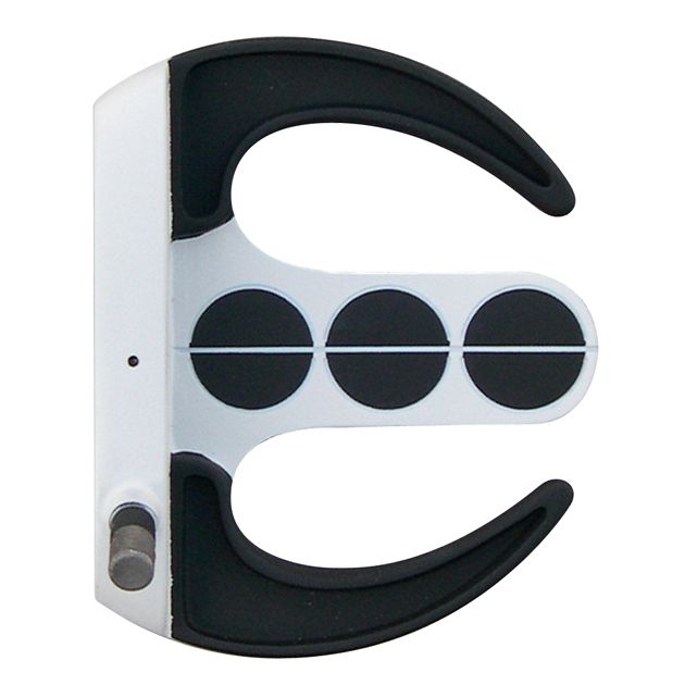 Custom-Built Armada Mallet Putter - White/Black