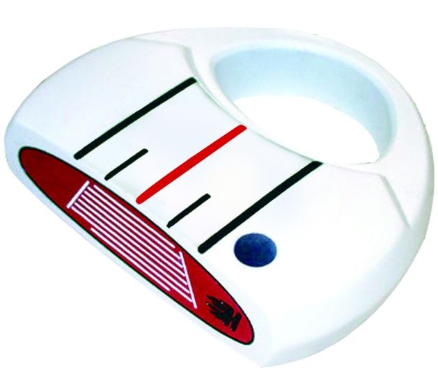 Custom-Built Heater III Extra MOI Mallet Putter - White