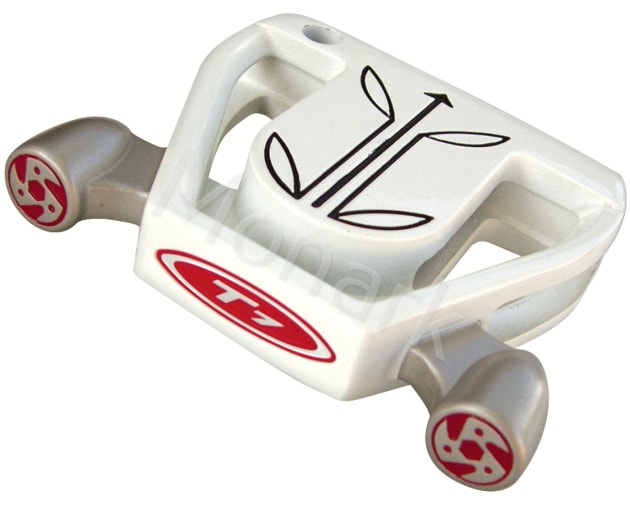 Custom-Built T7 Twin Engine White Mallet Putter