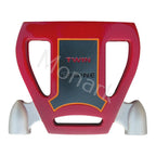 T-7 Twin Engine Red Mallet Putter Head