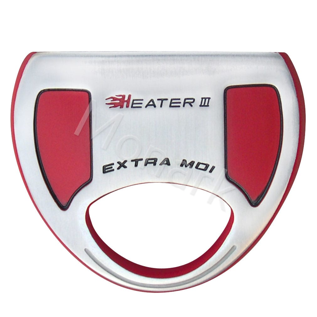 Custom-Built Heater III Extra MOI Mallet Putter - Red