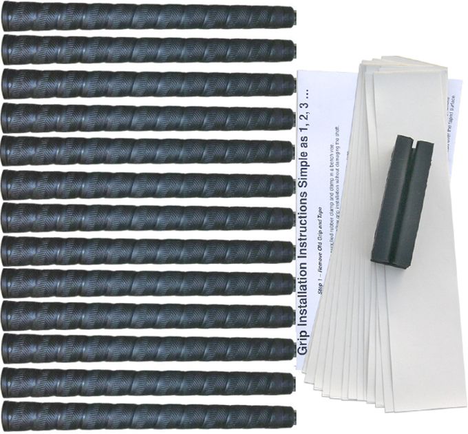 Tacki-Mac Herringbone Oversize (+3/64") Grip Kit
