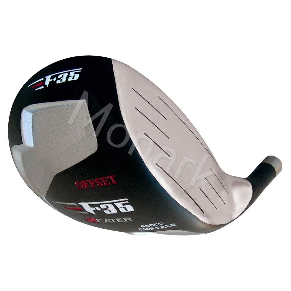 Custom-Built Heater F-35 Cup Face Offset Black Titanium Driver RH