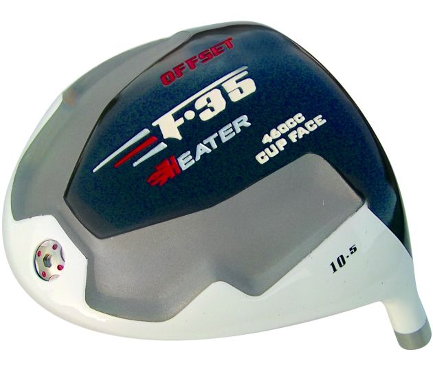 Heater F-35 Cup Face Offset White Titanium Driver Head RH