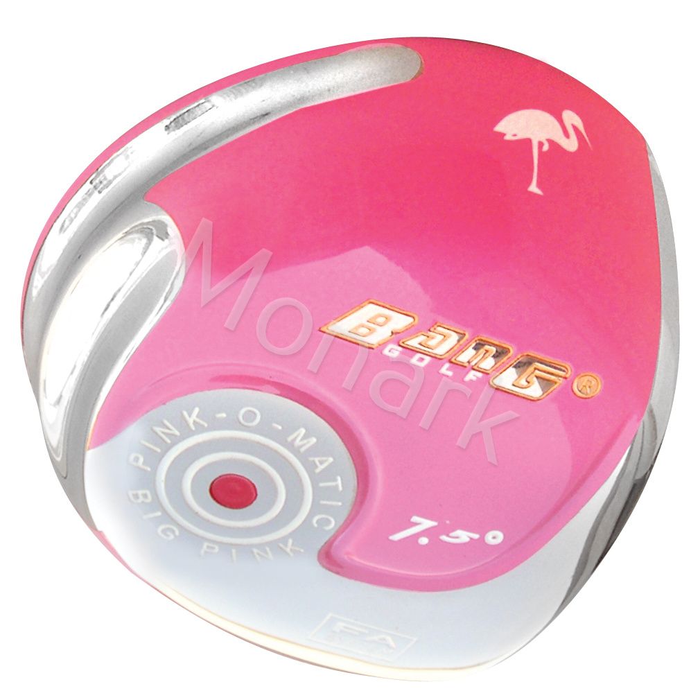 Bang Golf Pink-O-Matic 401 Beta Titanium Driver Head Pink