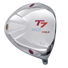 Custom-Built T7 Max MOI Red Triangular Titanium Driver