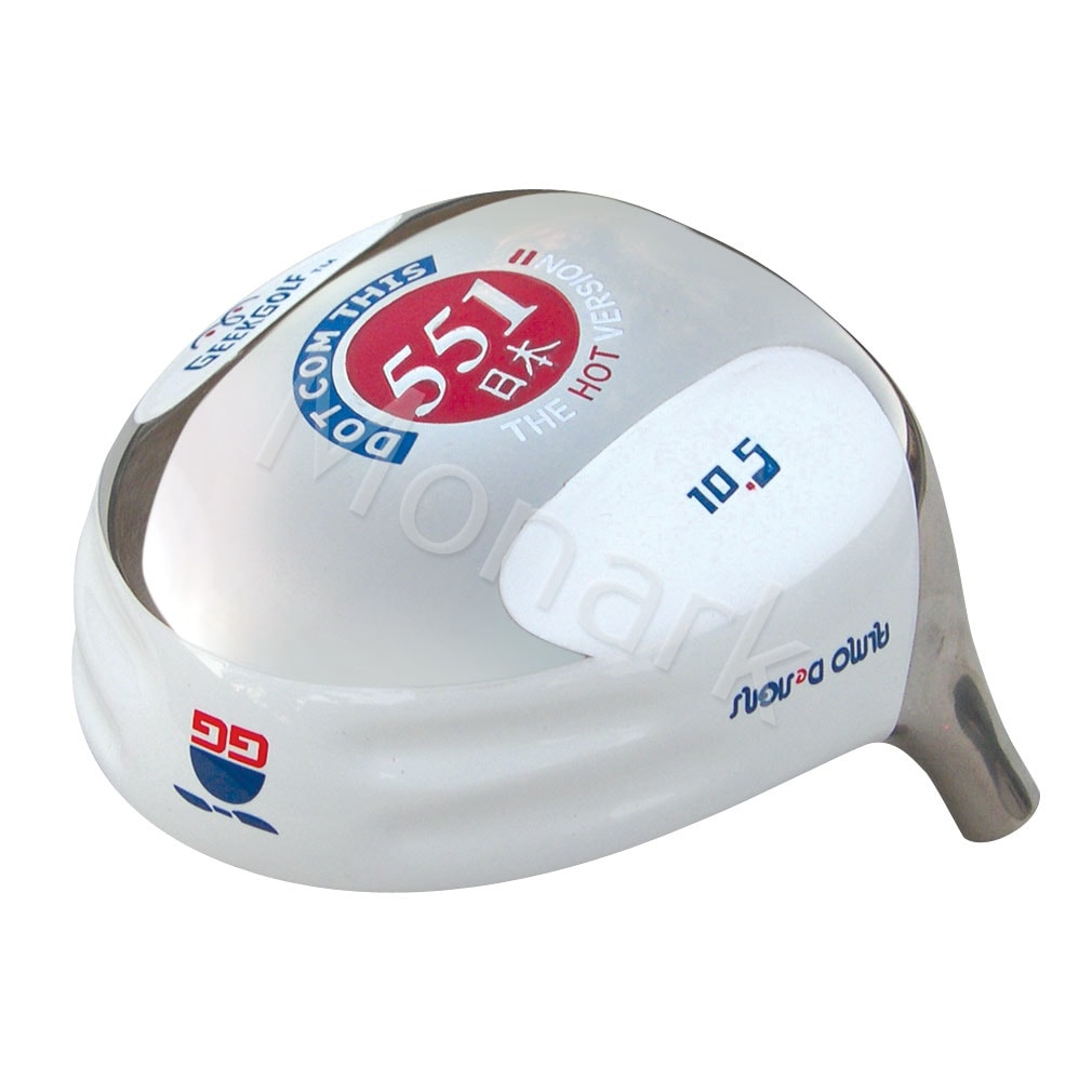 Custom-Built Geek Golf Dot-Com-This 551 Japan Hot Version Titanium Driver - White