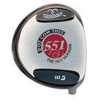 Geek Golf Dot-Com-This 551 Japan Hot Version Titanium Driver Head - Black