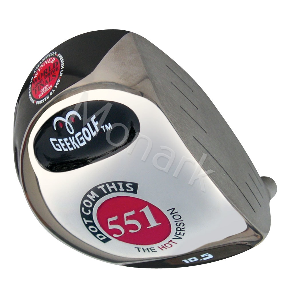 Geek Golf Dot-Com-This 551 Japan Hot Version Titanium Driver Head - Black