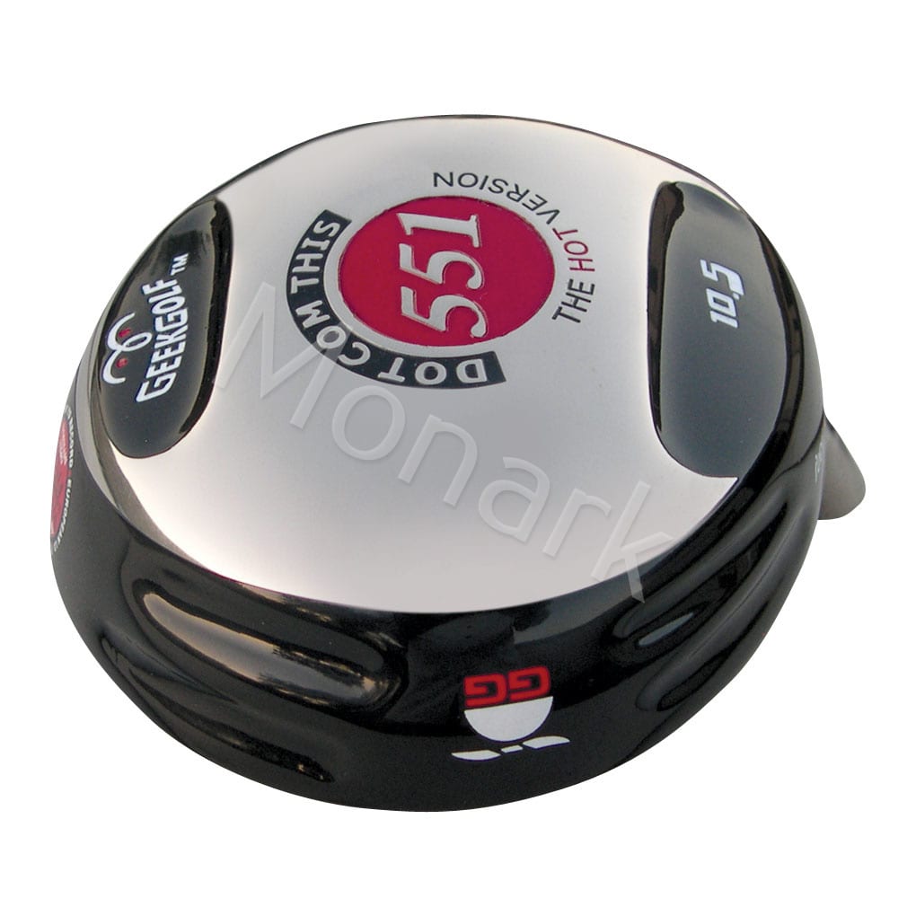 Geek Golf Dot-Com-This 551 Japan Hot Version Titanium Driver Head - Black