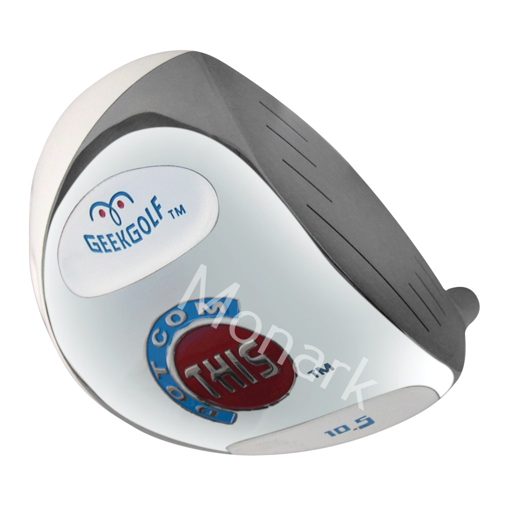 Geek Golf Dot-Com-This Titanium Driver Head - White