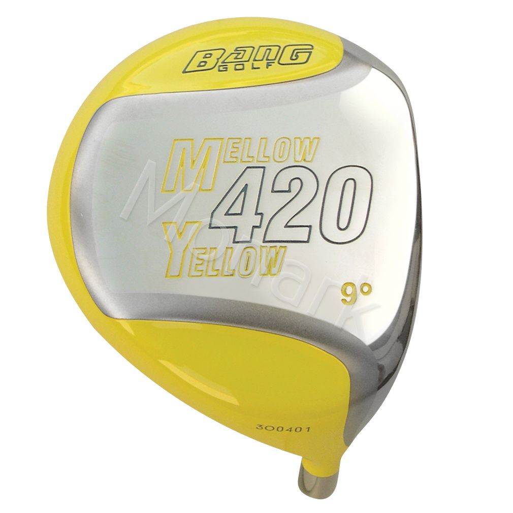 Custom-Built Bang Golf Mellow Yellow 420cc Beta Titanium Driver
