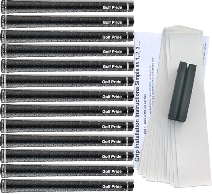 Golf Pride Tour Wrap 2G Black 13-pc-Grip Kit