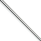True Temper 38" Straight Stepless Putter Shaft - ID Controlled