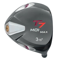 T7 Max MOI Triangular Black Fairway Wood Head