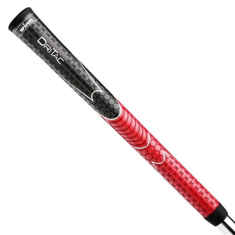 Winn Dri-Tac Men's Black/Red Golf Grips