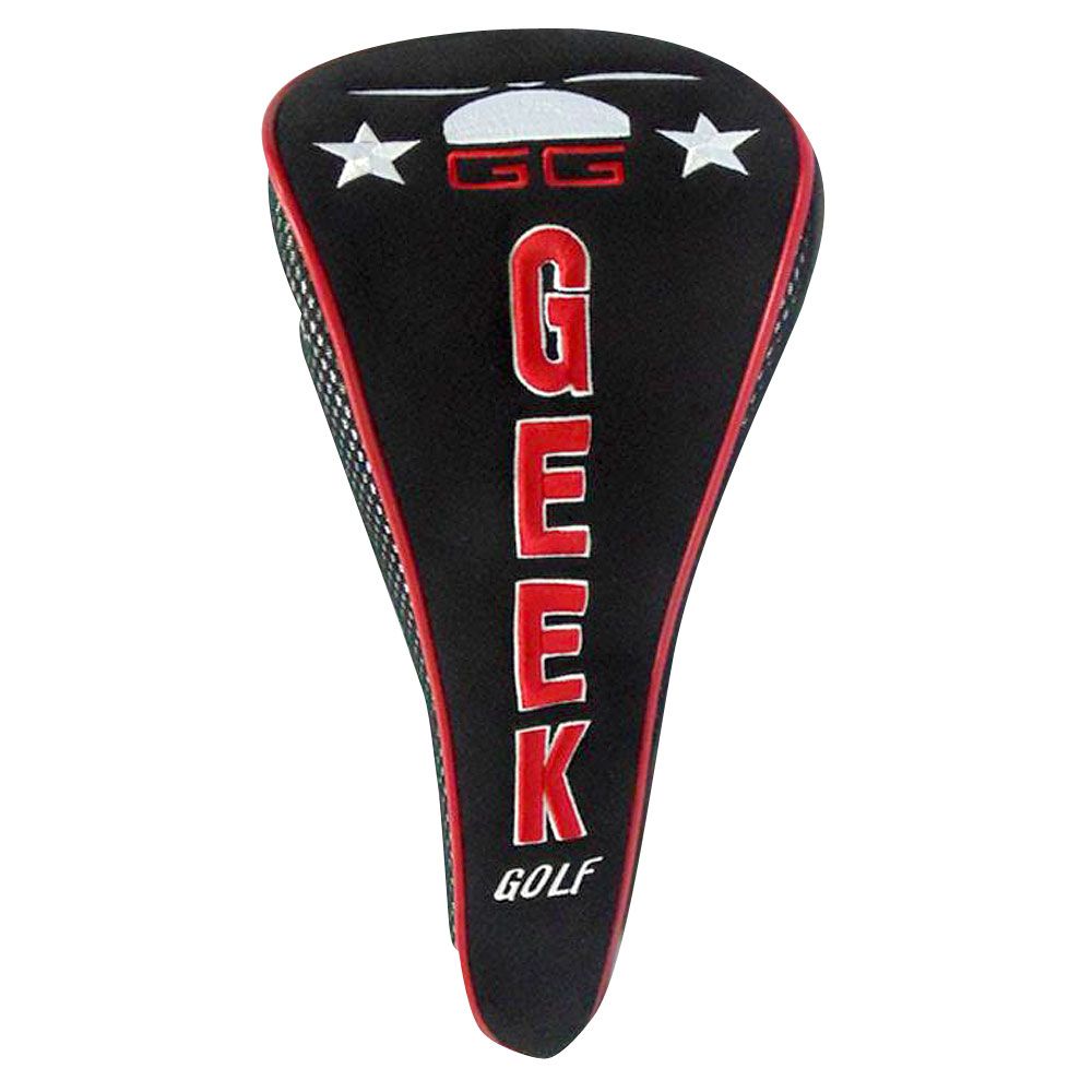 Custom-Built Geek Golf Dot-Com-This Titanium Driver - Black