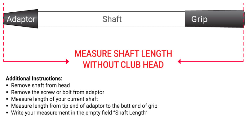 How to Measure the Shaft Length