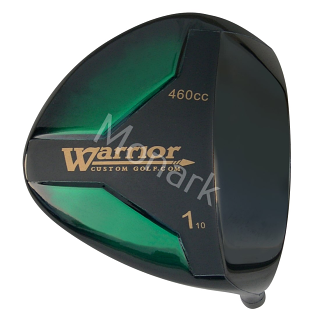 Warrior Black Triangular Titanium Driver Head