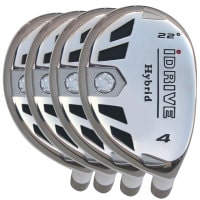 iDrive White Hybrids (Set of 4 Clubs)