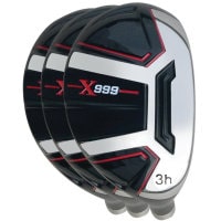 X-999 Hybrids (Set of 3 Built Clubs)