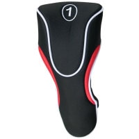 No Logo Red-Black Head Covers
