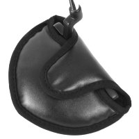 Black PU Mallet Putter Headcovers