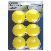 Intech Golf Foam Practice Balls - Pack of 6