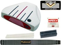 Heater 5.0 White Mallet Putter Component Kit