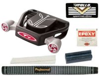 T-7 Twin Engine Black Mallet Putter Component Kit