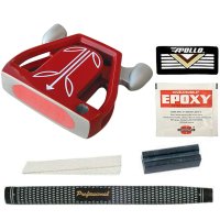 T-7 Twin Engine Red Mallet Putter Component Kit